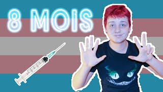 8 MOIS SOUS T Update Mammec  1 an de ComingOut Transgenre FTM  MAËL CHVR [upl. by Marika783]