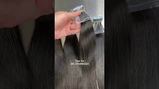 How to Apply TapeIn Hair Extensions  StepbyStep Tutorial [upl. by Adnwahsar]