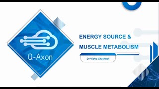 Master Concepts in Physiology Nerve and Muscle Energy source and muscle metabolism Part 2 [upl. by Ciel]