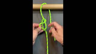 Bowline KnotStepByStep Tutorial knotsrope knotskills knots [upl. by Bashuk]