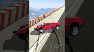 Lamborghini Car Crashing 21  Mega Car Crash Simulator  shorts gaming mysterxgaming [upl. by Pepe443]