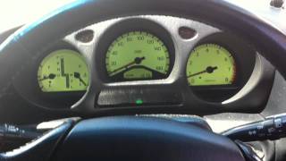 JZS161 Toyota Aristo 30TT Dashboard Start Sequence [upl. by Conney]