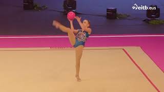 Stiliana Nikolova BUL Ball 2024 Gala Internacional de Gimnasia Euskalgym [upl. by Dolli]