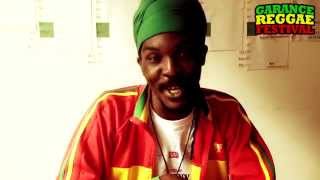 ANTHONY B ♦ Announcement  Garance Reggae Festival 2014 [upl. by Ellary]