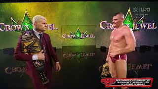 WWE RAW 10724 RESULTS CODY RHODES AND GUNTHER STAREDOWN [upl. by Gannes139]