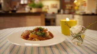 Risotto met schorseneren en SintJacobsvruchten  De Keuken van Sofie  VTM Koken [upl. by Rolanda69]