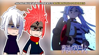 Jujutsu Kaisen React To Frieren  Sousou No Frieren  Gacha React [upl. by Lohman922]