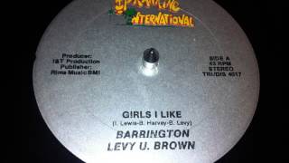 Barrington Levy  Girls I Like [upl. by Oirtemed]