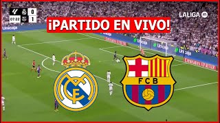 🔴 REAL MADRID vs BARCELONA EN VIVO 🔴 JUEGA MBAPPE vs LAMINE YAMAL 🏆EL CLASICO [upl. by Katine272]