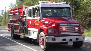 Central Berks Fire Company Engine 38 Responding [upl. by Enimaj]