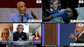 Biden slams TrumpMedia Activists say no to HISD bond Obama rallies for Kamala Abortion ad [upl. by Ahsekyw283]