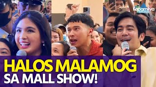 Heaven Peralejo Enchong Dee at Joshua Garcia hinilahila at halos malamog sa mall show sa Bulacan [upl. by Ojimmas]