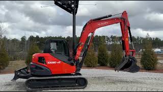 GovDeals 2019 Kubota KX0804A Mini Excavator [upl. by Azmah]