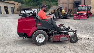 Braun amp Helmer University of Michigan Online Only Auction Ends 82224 R995 2016 Toro 7210 Mower [upl. by Idnyc792]