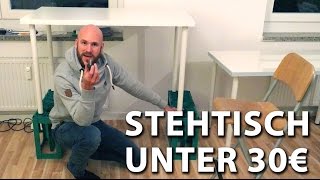 Stehtisch unter 30€  Gesünder arbeiten [upl. by Notnats]