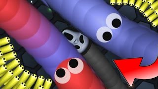 WORLD RECORD 6000000 MASS SLITHERIO HACK  New Mods Slitherio Invisible Scary Skin Gameplay [upl. by Wilen192]