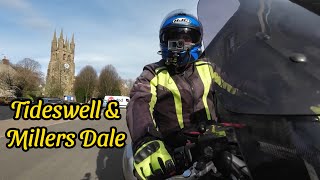 TIDESWELL amp MILLERS DALE on a Yamaha FJR 1300 [upl. by Suivatna]