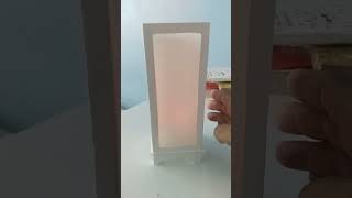 paper lantern with ATTINY2313 LED flicker effect lantern nightlamp moodlight [upl. by Enyt]