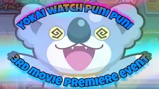 Awesome new yokai  Yokai watch puni puniYokai watch movie 3 event and crank a kai [upl. by Huebner648]