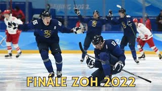 Finále ZOH 2022 ● Finsko vs Rusko 21 ● Peking [upl. by Yeznil51]