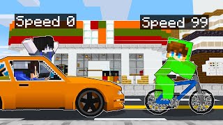 Karera ng MUSTANG VS EBIKE sa OMOCITY  Minecraft PE Tagalog [upl. by Odine]