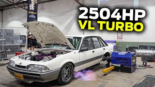 RECORD BREAKER 2504HP VL Commodore Turbo  The MAKDDY [upl. by Sidnala]