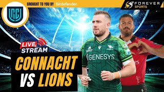 CONNACHT VS LIONS LIVE  URC Live Commentary amp Watchalong [upl. by Nitsu]