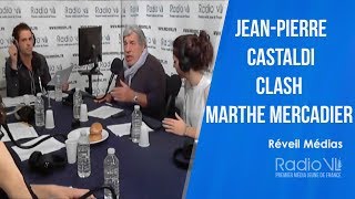 JeanPierre Castaldi clash Marthe Mercardier sur Radio VL [upl. by Anne-Marie]