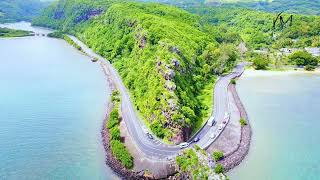 Baie Du Cap Maconde View Point  Mauritius  Drone Footage  DJI Mavic Mini 4K [upl. by Yborian]