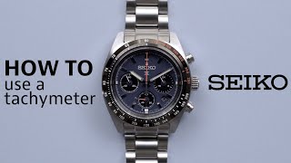 How to use a tachymeter [upl. by Merritt]