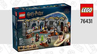 LEGO® Harry Potter™ Hogwarts Castle Potions Class 76431397 pcs Speed Build TopBrickBuilderLite [upl. by Solracsiul314]