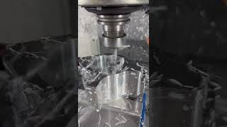 Machining 7075 Aluminum on our CNC Mill cnc asmr cncmachine machinist machine satisfyingvideo [upl. by Jehius]