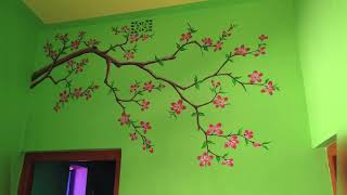 10 New latest wall painting design home painting designwall painting designhomedecorpainting [upl. by Sonja]