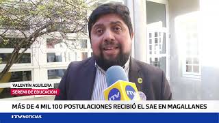 Más de 4 mil 100 postulaciones recibió el Sistema de Admisión Escolar SAE en Magallanes [upl. by Falito]