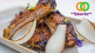 Barbecue MASALA SPARE RIBS Fine dining Indian Pork Recipes [upl. by Ioved297]