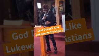 Lukewarm Get You Spit Out🗣️💯 lukewarm Hell repentance god jesus youngpreacher [upl. by Elane]