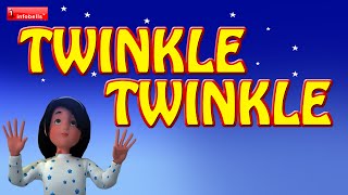 Twinkle Twinkle Little Stars  Traditional Nursery Rhyme 3D Animated [upl. by Aigneis849]