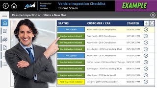 Power Apps Examples Checklist Inspection App [upl. by Gnof]