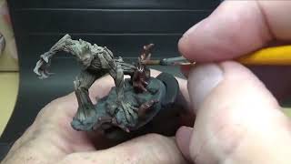 Marvel Zombies Zombicide Painting up Groot A simple paint [upl. by Aniaj]