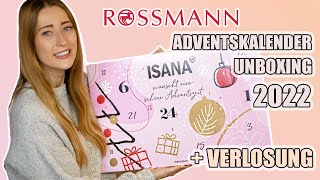 Überrascht Isana Adventskalender Unboxing 2022 VERLOSUNG 🎁 ALLE 24 Türchen Stefanie Le [upl. by Wiley]