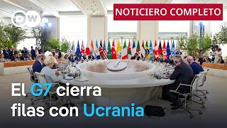 🔴 DW Noticias del 14 de junio cumbre en Italia culmina con declaración final Noticiero completo [upl. by Netsrejk]