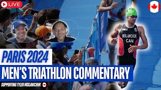 Paris 2024 Olympics Mens Triathlon w Commentary [upl. by Llertnov]