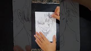 Speed Drawing Satoru Gojo JUJUTSU KAISEN [upl. by Ezekiel]