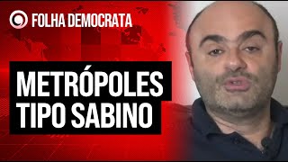 METRÓPOLES demite colunista e parece mais o BOLSONARISTA ARREPENDIDO MARIO SABINO [upl. by Yessydo943]