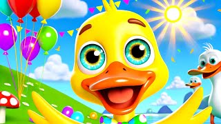 The Happy Duck Club  A SingAlong Song for Kids [upl. by Adnoved]