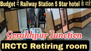 Gorakhpur Railway Station Retiring Room  Rooms Review [upl. by Rayshell]