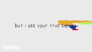 Cyndi Lauper  True Colors Official Lyric Video [upl. by Silvers]