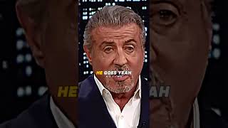 Sylvester Stallone Mocks Arnold Schwarzeneggers Accent [upl. by Ainuj]