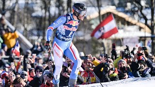 AUDI FIS Ski World Cup  Mens downhill  Kitzbühel AUT Jan 20 2024 weareskiing  Highlights [upl. by Aicsila]