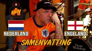 Nederland  Engeland I LIVE Bij Andy Thuis op de Bank Samenvatting [upl. by Ralph]